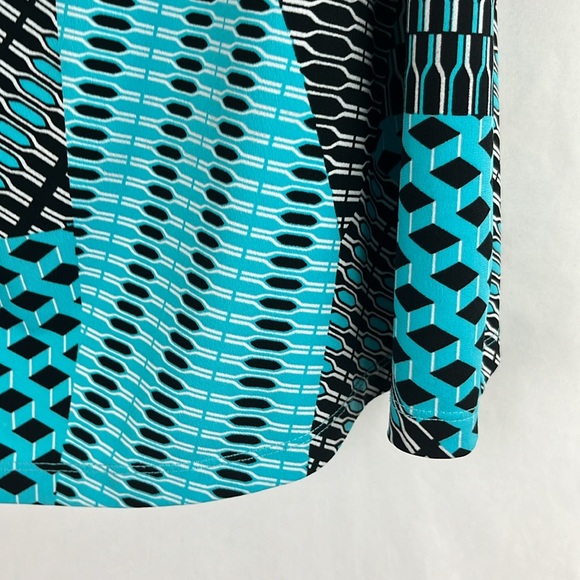 Dana Bachman Geometric Design Sleeveless Top - Size 2X - Picture 5 of 8